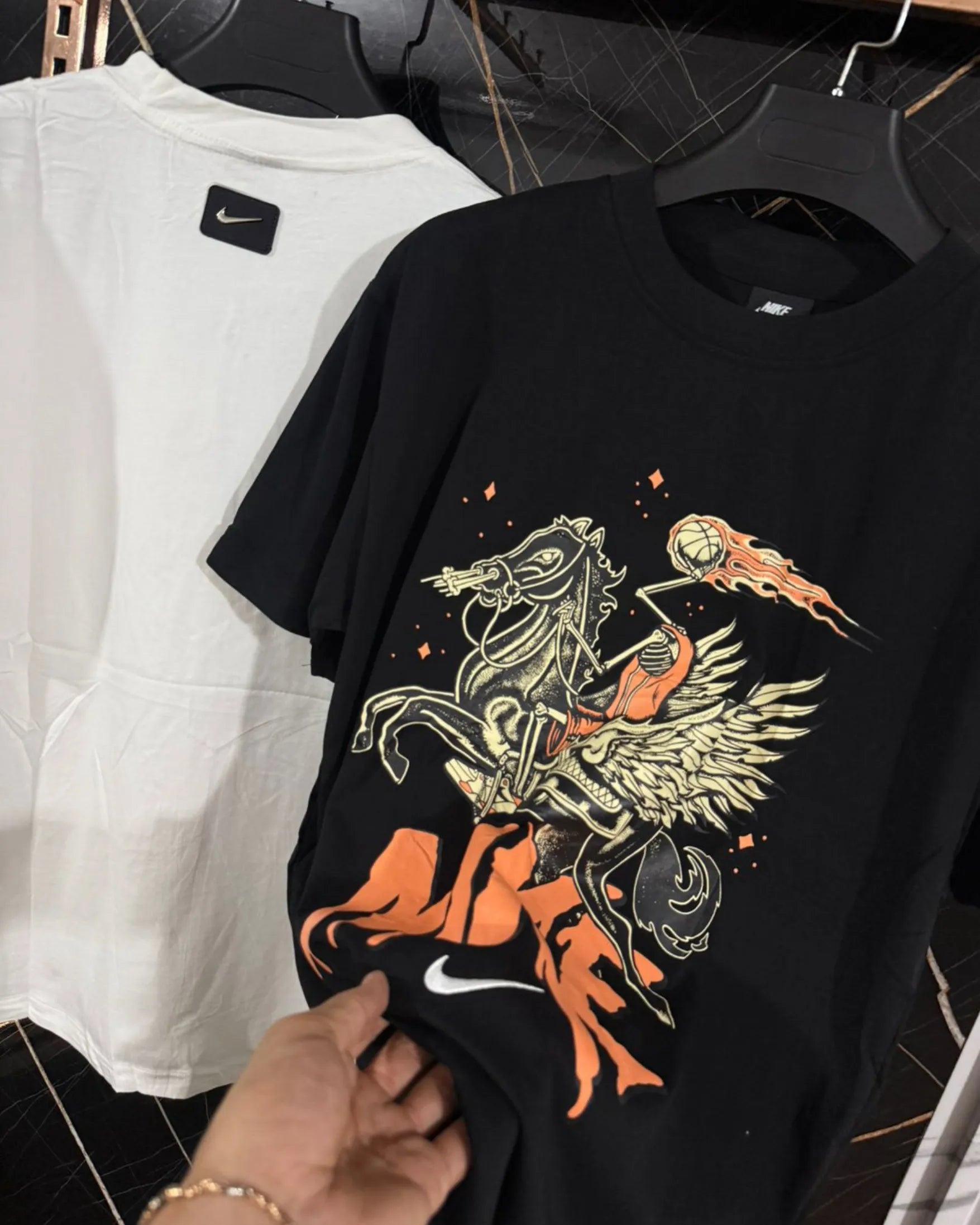 CAMISETA PREMIUM N1KE SKELETON