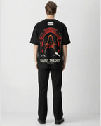 CAMISETA Oversize SAINT THE0RY Evangelium Natural 300 GRAMOS