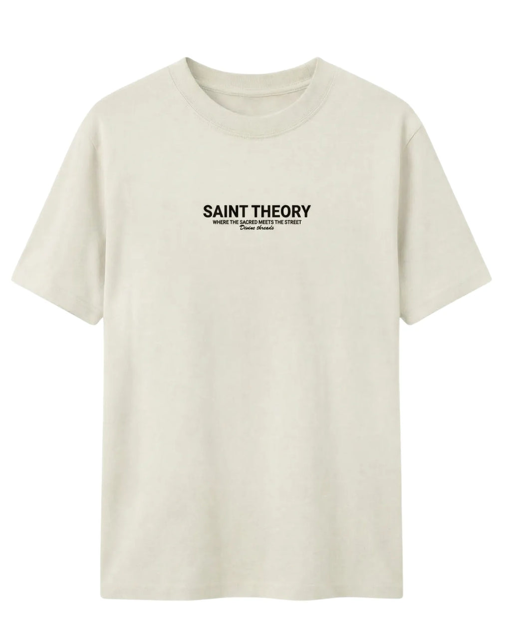 CAMISETA Oversize SAINT THE0RY Evangelium Natural 300 GRAMOS