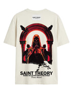 CAMISETA Oversize SAINT THE0RY Evangelium Natural 300 GRAMOS