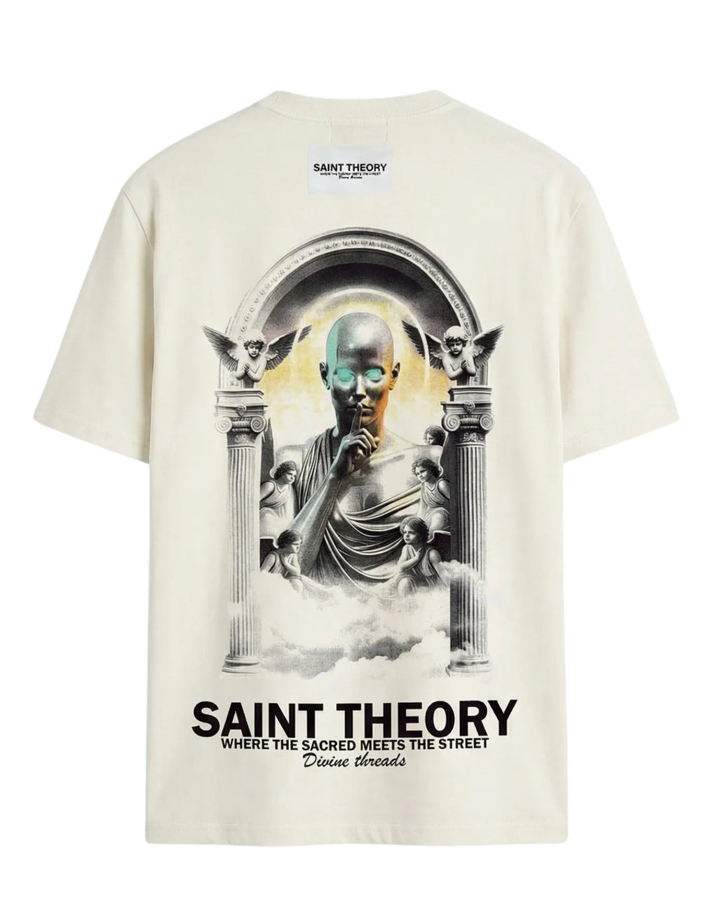 CAMISETA Oversize SAINT THE0RY Abstraction Angel 300 GRAMOS
