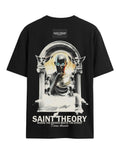 CAMISETA Oversize SAINT THE0RY Abstraction Angel 300 GRAMOS