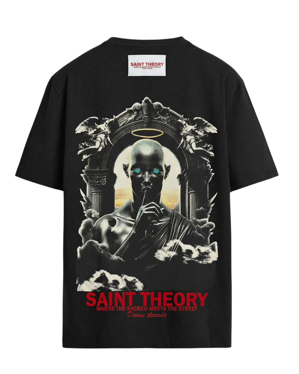 CAMISETA Oversize SAINT THE0RY Courier Angel 300 GRAMOS