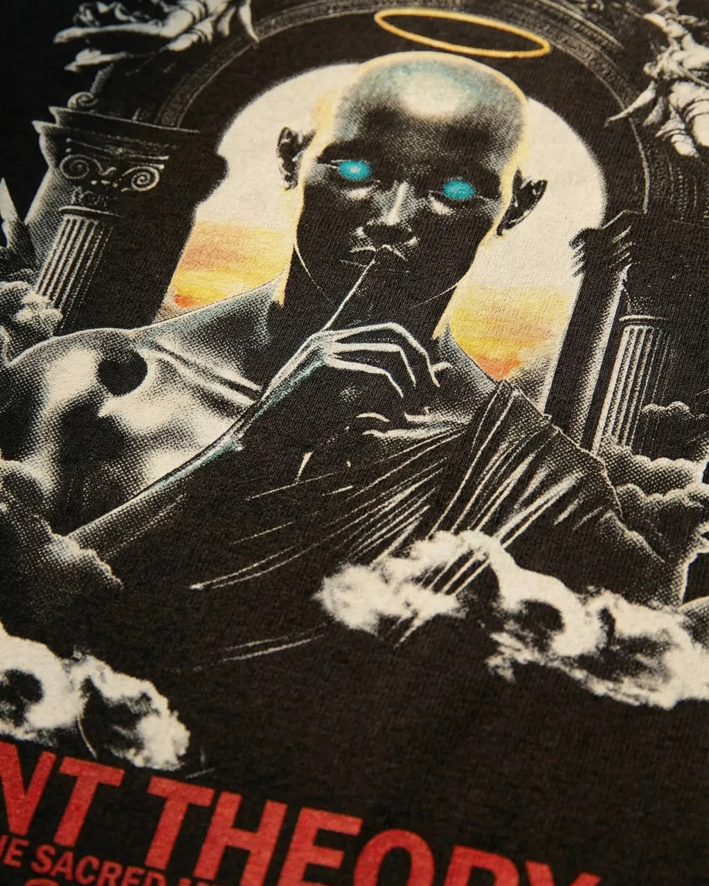 CAMISETA Oversize SAINT THE0RY Courier Angel 300 GRAMOS