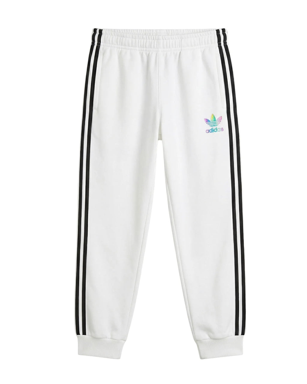 Sudadera Algodon Ad1das 3 Bandas Blanca