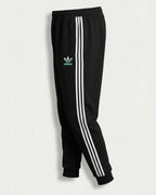 Sudadera Algodon Ad1das 3 Bandas Negra