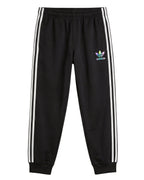 Sudadera Algodon Ad1das 3 Bandas Negra
