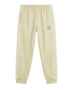 Sudadera Algodon Ad1das 3 Bandas Crema
