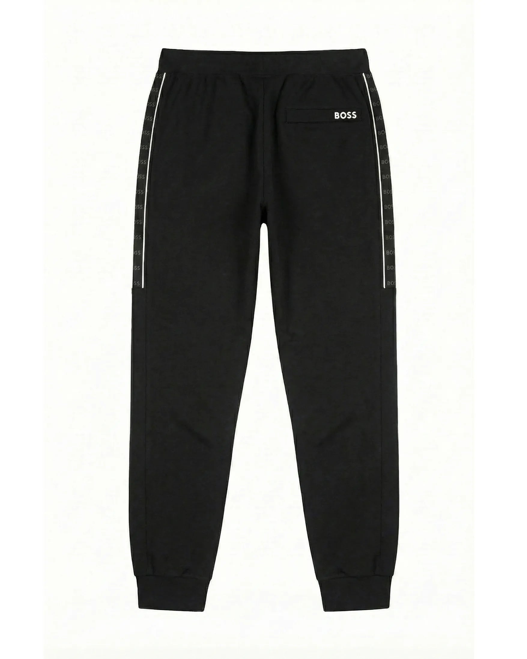 Sudadera Algodon B0SS Relaxed Negra
