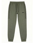 Sudadera Algodon B0SS Relaxed Verde Militar