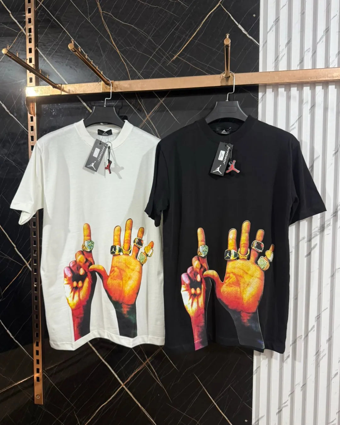 CAMISETA PREMIUM J0RDAN 6 Anillos