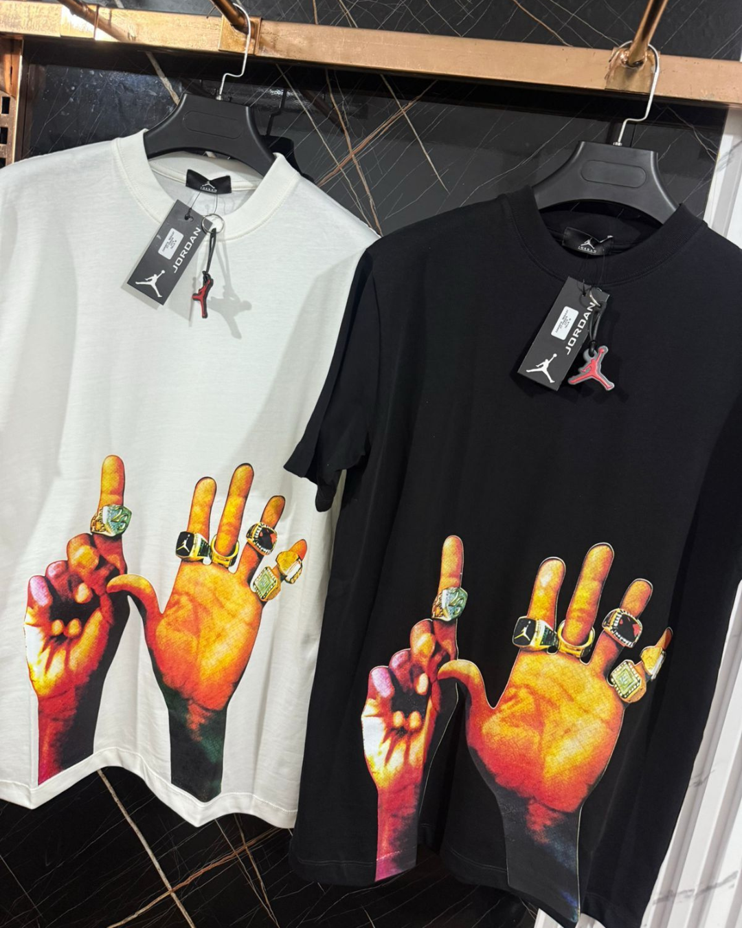 CAMISETA PREMIUM J0RDAN 6 Anillos